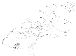 r53-recycling-lawnmower r53-recycling-lawnmowers part diagram