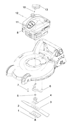 r53-recycling-lawnmower r53-recycling-lawnmowers part diagram