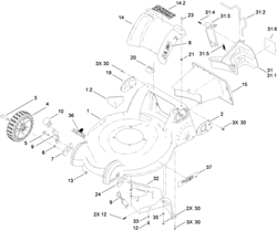 r53-recycling-lawnmower r53-recycling-lawnmowers part diagram