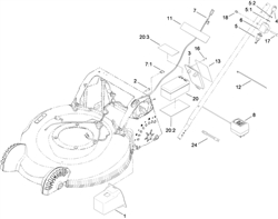 r53-recycling-lawnmower r53-recycling-lawnmowers part diagram