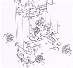 ranger-415 ranger-lawnmowers part diagram
