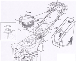 ranger-415 ranger-lawnmowers part diagram