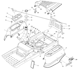 rzt420h heritage-tractors part diagram