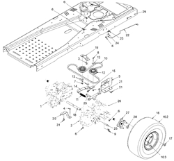 rzt420h heritage-tractors part diagram