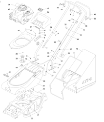 spirit-41-autodrive spirit-lawnmowers part diagram