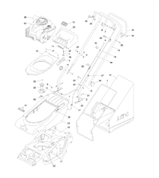 spirit-41-autodrive spirit-lawnmowers part diagram
