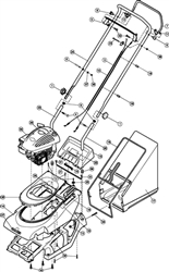 spirit-41-autodrive spirit-lawnmowers part diagram