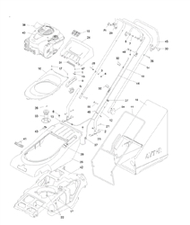spirit-41-autodrive spirit-lawnmowers part diagram
