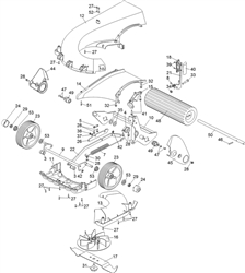 spirit-41-electric spirit-lawnmowers part diagram