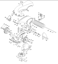 spirit-41-electric spirit-lawnmowers part diagram