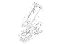 spirit-41-electric spirit-lawnmowers part diagram