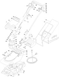 spirit-41-electric spirit-lawnmowers part diagram