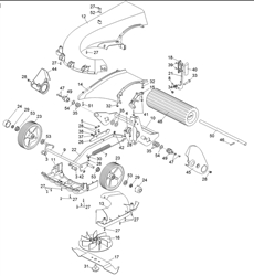 spirit-41-electric spirit-lawnmowers part diagram