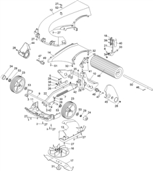 spirit-41-electric spirit-lawnmowers part diagram