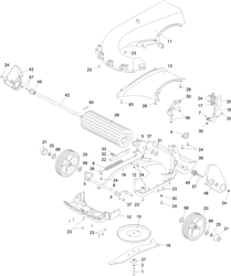 spirit-41 spirit-lawnmowers part diagram