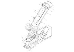 spirit-41 spirit-lawnmowers part diagram