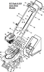 spirit-41 spirit-lawnmowers part diagram