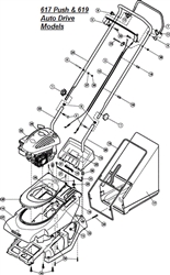 spirit-41 spirit-lawnmowers part diagram
