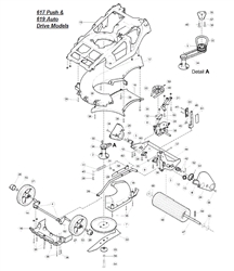 spirit-41 spirit-lawnmowers part diagram