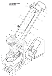 spirit-41 spirit-lawnmowers part diagram