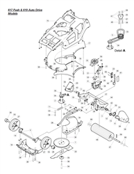 spirit-41 spirit-lawnmowers part diagram