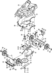 spirit-41-wheeled spirit-lawnmowers part diagram