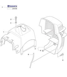 241r husqvarna-brushcutters--trimmers part diagram