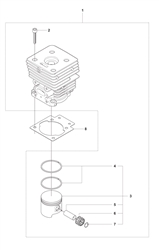 241r husqvarna-brushcutters--trimmers part diagram