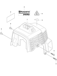 243rj husqvarna-brushcutters--trimmers part diagram