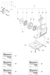 327 husqvarna-brushcutters--trimmers part diagram