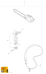 327p4 pole-prunerssaws part diagram