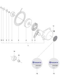 350bf husqvarna-blowervacs part diagram
