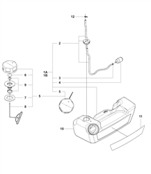 350bt husqvarna-blowervacs part diagram