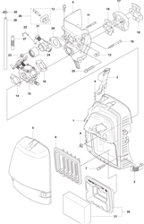 355fx husqvarna-brushcutters--trimmers part diagram