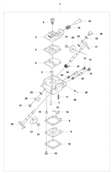 543rs husqvarna-brushcutters--trimmers part diagram