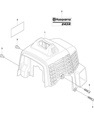 543rs husqvarna-brushcutters--trimmers part diagram