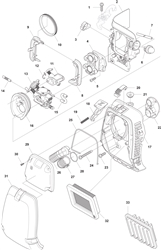545fxt husqvarna-brushcutters--trimmers part diagram
