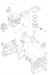 545rx husqvarna-brushcutters--trimmers part diagram