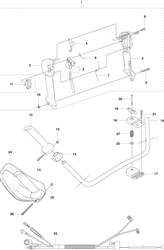 555frm husqvarna-brushcutters--trimmers part diagram