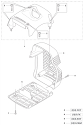 555fxt husqvarna-brushcutters--trimmers part diagram