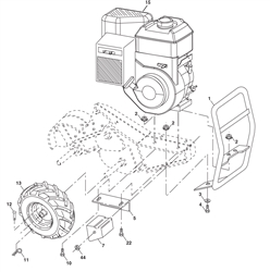 crt51 husqvarna-cultivators--rotavators part diagram
