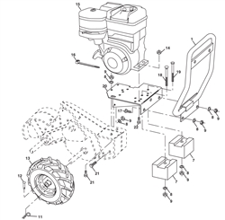 crt81 husqvarna-cultivators--rotavators part diagram