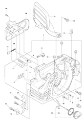 husqvarna-135-chainsaw husqvarna-petrol-chainsaws part diagram