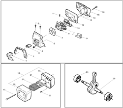 husqvarna-136-chainsaw husqvarna-petrol-chainsaws part diagram