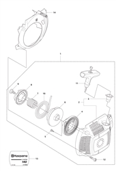 husqvarna-140-chainsaw husqvarna-petrol-chainsaws part diagram
