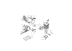 husqvarna-141-chainsaw husqvarna-petrol-chainsaws part diagram
