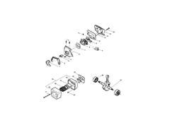 husqvarna-142e-chainsaw husqvarna-petrol-chainsaws part diagram