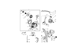 husqvarna-142e-chainsaw husqvarna-petrol-chainsaws part diagram