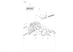 husqvarna-240e-chainsaw husqvarna-petrol-chainsaws part diagram