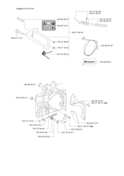 husqvarna-338xpt-chainsaw husqvarna-petrol-chainsaws part diagram